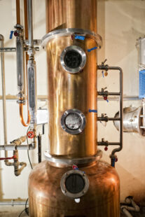 Distillation batch - Distillation discontinue - distillation discontinue fractionnée.