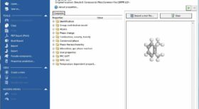 Coumpound details - thermodynamic calculations and modeling