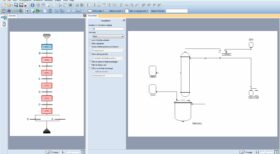 Batch process modeling, Batch distillation flowsheet - simulator, optimization