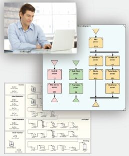 solutions de simulation dédiés aux industries de procédés en discontinus. Analyse et optimisation des performances des procédés