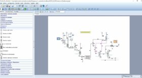 Flowsheet ProSimPlus - Logiciel de simulation des procédés industriels continus